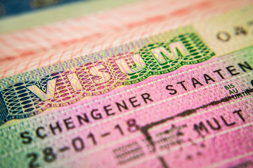 A sample of German student visa